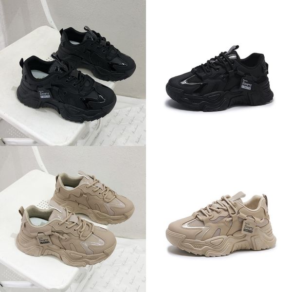 New Fashion Shoes Free shipping lace-up Women's White Wear resistant sports casual Wear Height increasing thick soled shoes shoes Outdoor breathable 35-40, Black
New Fashion Shoes Free shipping lace-up Women's White Wear resistant sports casual Wear Height increasing thick soled shoes shoes Outdoor breathable 35-40, Black