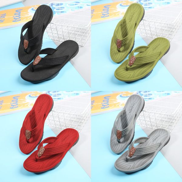 2024 New fashion shoes Women's Summer rubber Flat bottom Blue print Slippers Indoor sandal Bathroom Outdoor Pool sandy beach Flip Flops Slippers Size 36-47, Red
2024 New fashion shoes Women's Summer rubber Flat bottom Blue print Slippers Indoor sandal Bathroom Outdoor Pool sandy beach Flip Flops Slippers Size 36-47, Red