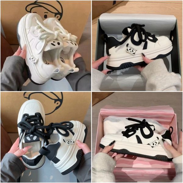2024 New Thick Bottom Shoes Women's Black and White Board Shoes Men's Black Casual Sports Shoes, Blue
2024 New Thick Bottom Shoes Women's Black and White Board Shoes Men's Black Casual Sports Shoes, Blue