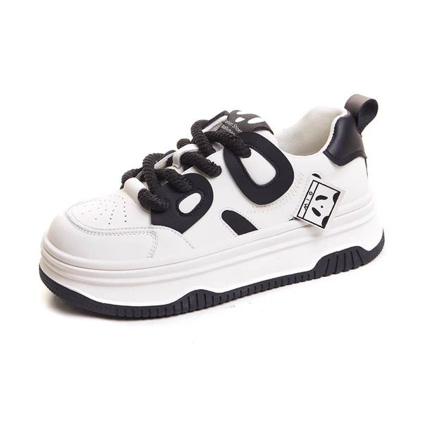Fashion casual shoes thick bottom women's hundred black and white board shoes men's black sneakers simple sports style, Blue
Fashion casual shoes thick bottom women's hundred black and white board shoes men's black sneakers simple sports style, Blue