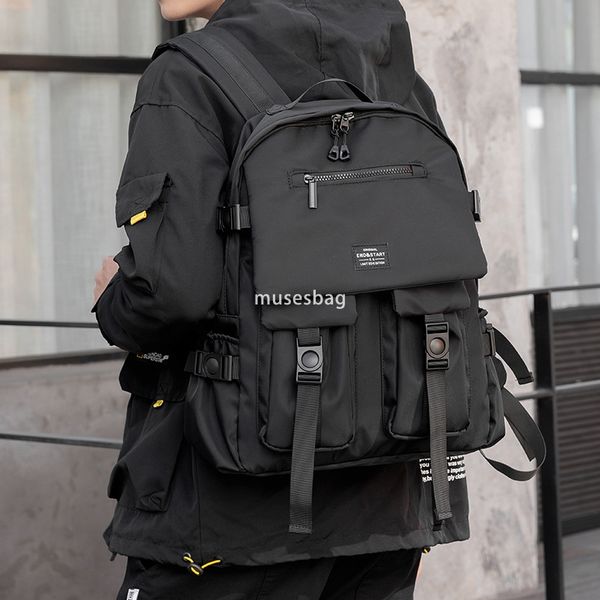 Manufacturers wholesale backpack male large capacity Korean version of high school students backpack ins men computer travel bag, Black
Manufacturers wholesale backpack male large capacity Korean version of high school students backpack ins men computer travel bag, Black