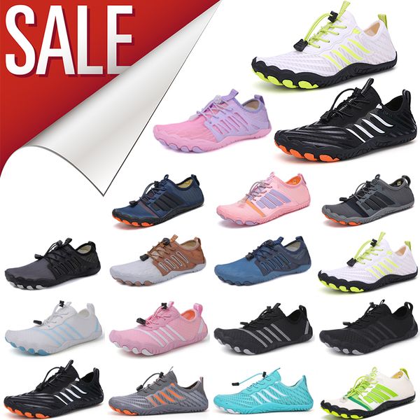 Mens womens fashionable Five finger fitness shoes casual running shoes breathable black white pink color blocking, Grey
Mens womens fashionable Five finger fitness shoes casual running shoes breathable black white pink color blocking, Grey