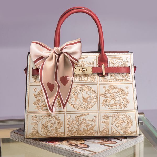 Gift embroidery to send mother bag atmosphere to send mother-in-law high-grade women's handbag crossbody bag for women, White
Gift embroidery to send mother bag atmosphere to send mother-in-law high-grade women's handbag crossbody bag for women, White