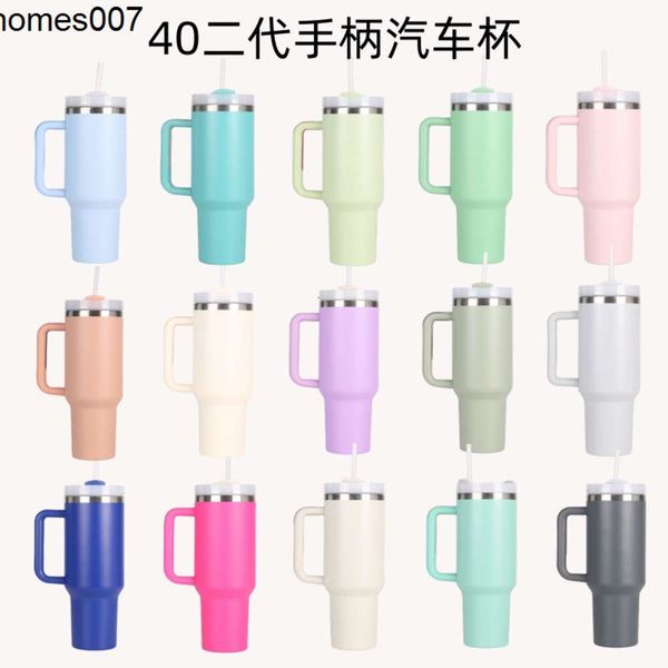 40oz handle made of 304 stainless steel insulation and coog ice cream with straw coffee car cup, Silver
40oz handle made of 304 stainless steel insulation and coog ice cream with straw coffee car cup, Silver