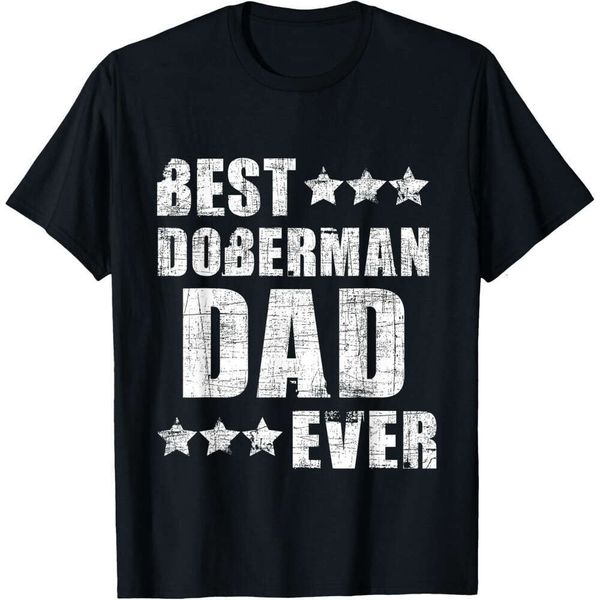 25ss T shirt Mens Best Doberman Dad Ever — compare prices at CompareOffers