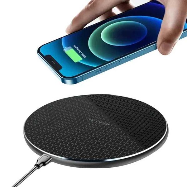 Wireless Charger for iPhone 15 14 13 12 Pro Max Fast Induction Wireless Charging Pad for Samsung S24 S23 S22 Charging StationM240731