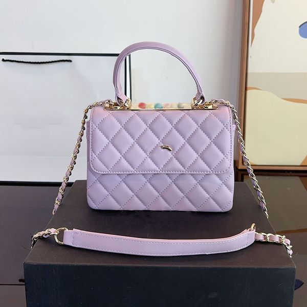 Designer Bag Womens Shoulder Bag 21cm Sheepskin Diamond Hardware Metal Buckle Lettering Top Luxury Handbag Gold Matilas Chain Crossbody Bag Makeup Bag Dinner Bag, Pink
Designer Bag Womens Shoulder Bag 21cm Sheepskin Diamond Hardware Metal Buckle Lettering Top Luxury Handbag Gold Matilas Chain Crossbody Bag Makeup Bag Dinner Bag, Pink