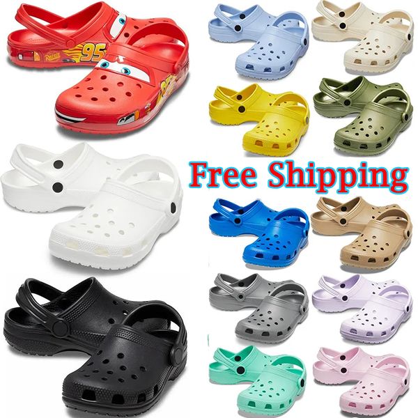 Free shipping Croc Clog designer Sandals kids womens shoes baby children slippers slides Buckle classic mens triple black white Waterproof Shoes Nursing, Color 13
Free shipping Croc Clog designer Sandals kids womens shoes baby children slippers slides Buckle classic mens triple black white Waterproof Shoes Nursing, Color 13