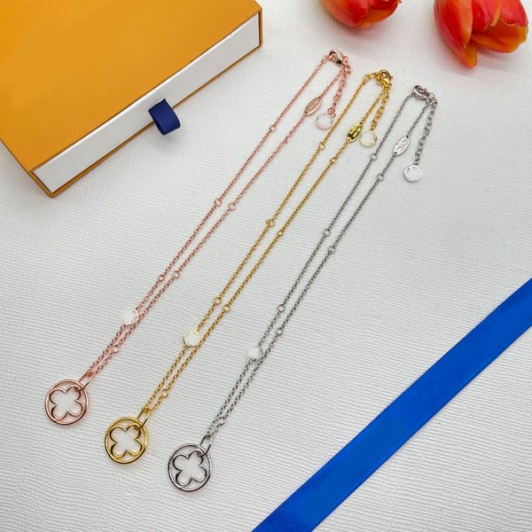 Flower Pendant Necklace Brand Designer Elegant Letters Charm For Woman Crystal Necklace Mens Silver Gold Plated Chain Choker Necklace Fashion Diamond Jewelry
Flower Pendant Necklace Brand Designer Elegant Letters Charm For Woman Crystal Necklace Mens Silver Gold Plated Chain Choker Necklace Fashion Diamond Jewelry