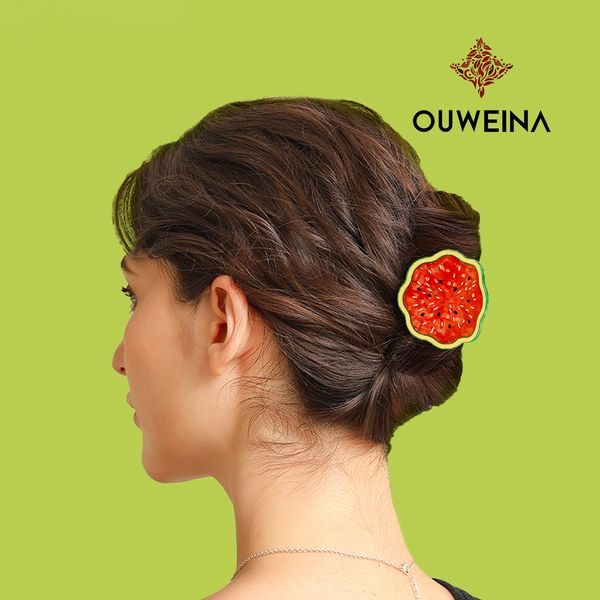 Cute watermelon pattern grab clip medium blue acetate hair clips female back of the head plate hair grab shark clip hairpin
Cute watermelon pattern grab clip medium blue acetate hair clips female back of the head plate hair grab shark clip hairpin