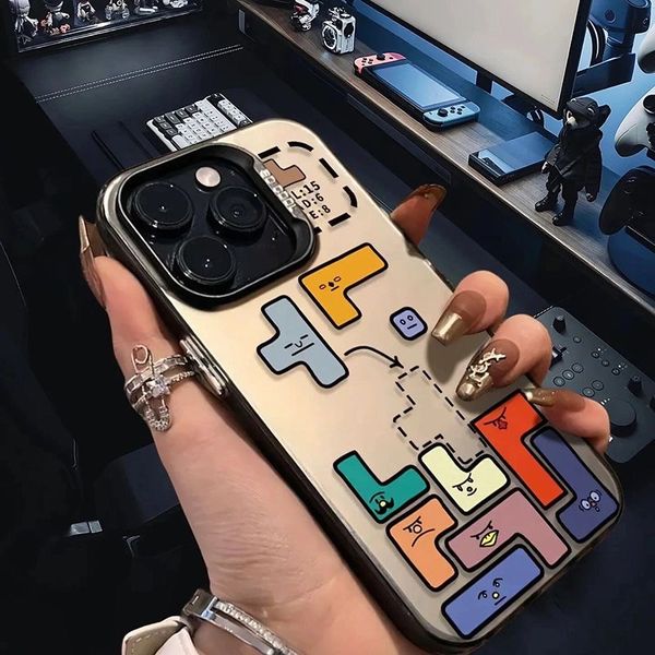 Block Game Phone Case for iPhone 16 15 14 13 Pro 12 11 Pro Xs X XR Max 8 7 SE Laser Hard PC+TPU Cases Back Cover-H403, S486p1gray
Block Game Phone Case for iPhone 16 15 14 13 Pro 12 11 Pro Xs X XR Max 8 7 SE Laser Hard PC+TPU Cases Back Cover-H403, S486p1gray