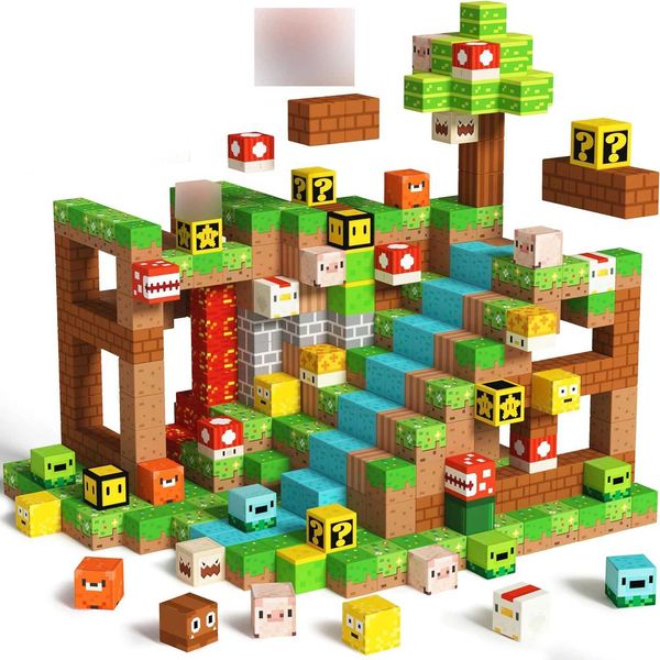 Blocks Magnetic building blocks magnetic world set age 3+DIY model childrens STEM Montessori sensor toys gifts J241101 J1032
Blocks Magnetic building blocks magnetic world set age 3+DIY model childrens STEM Montessori sensor toys gifts J241101 J1032