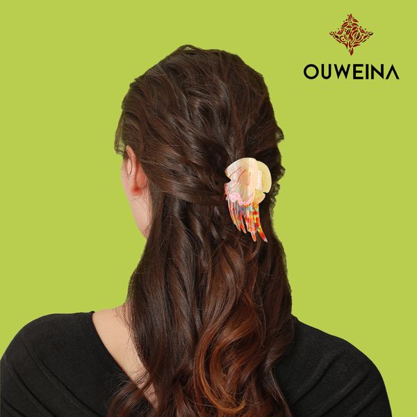 Autumn New Pink Jellyfish Acetate Handmade Patchwork Grab Clip Original Plate Hair Back of Head Shark Clip
Autumn New Pink Jellyfish Acetate Handmade Patchwork Grab Clip Original Plate Hair Back of Head Shark Clip