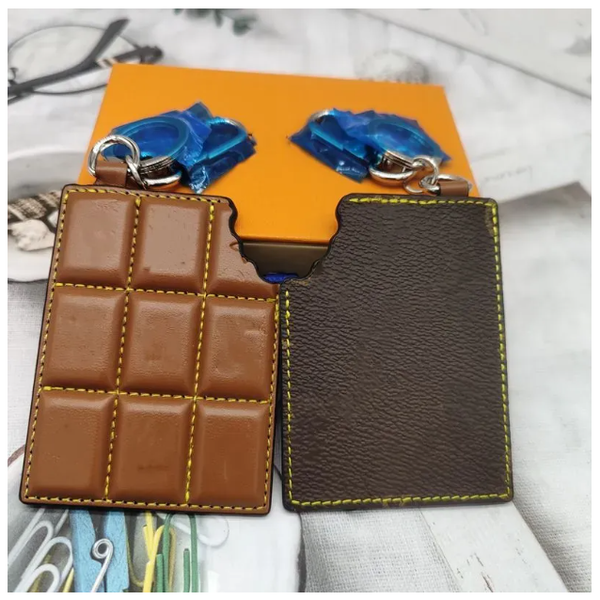 Genuine Leather Designer Keychain Wallet