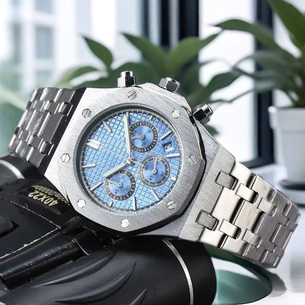 

mens watch automatic watches high quality male watch mechanical montre 41mm Leather 904L stainless steel wristwatches sapphire luminous waterproof 2813 movement, Beige