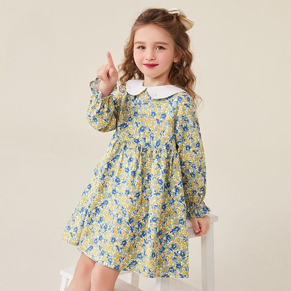 Clothing Spring New Girls Long Sleeve Skirts Children's Clothes Foreign Floral Dresses, Pink
Clothing Spring New Girls Long Sleeve Skirts Children's Clothes Foreign Floral Dresses, Pink