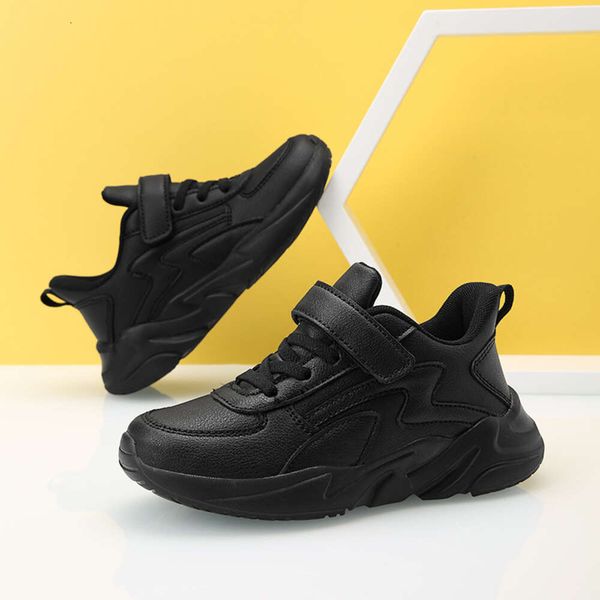 Boys' 2023 Pure Black Children's Waterproof Leather Sports Shoes, Big Boys' Soft Soled Shoes, Blue
Boys' 2023 Pure Black Children's Waterproof Leather Sports Shoes, Big Boys' Soft Soled Shoes, Blue