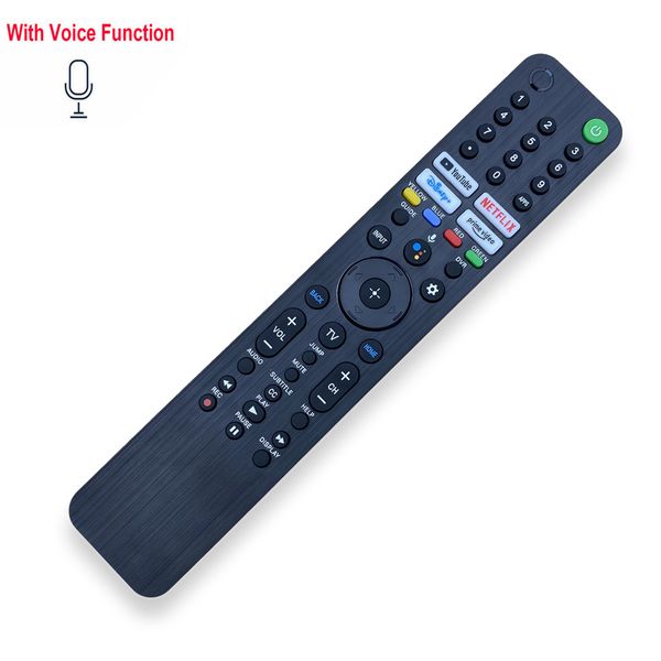 rmftx520u voice remote control replace for sony 4k smart tv fit for kd85x91cj xr75x90cj xr65a80j kd75x85j kd65x85j kd55x85j
