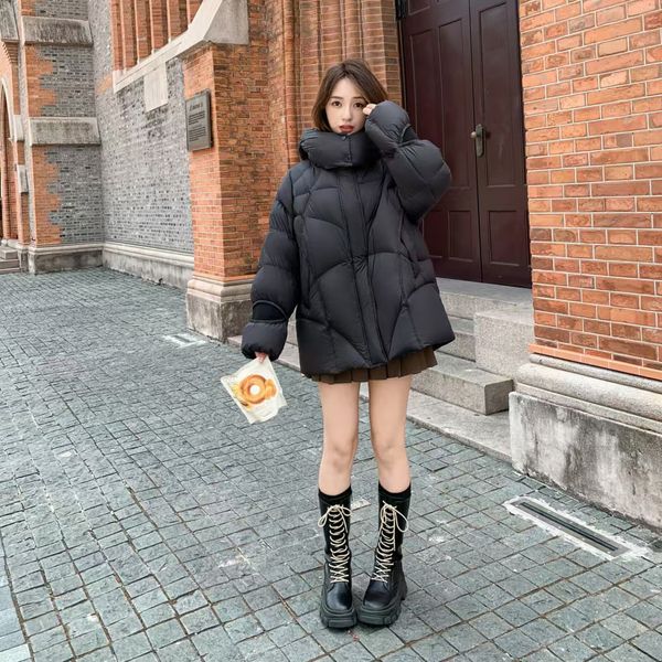 Stylish Women's Extended Size Long Puffer Vest Featuring Premium Goose Down Filling, Black
Stylish Women's Extended Size Long Puffer Vest Featuring Premium Goose Down Filling, Black