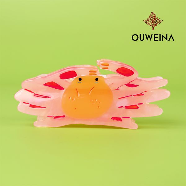 New Original Pink Crab Acetate Hair Clip Back of Head Headdress Grab Clip Plate Hair Accessories Wholesale
New Original Pink Crab Acetate Hair Clip Back of Head Headdress Grab Clip Plate Hair Accessories Wholesale