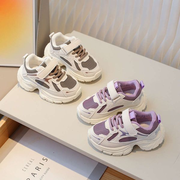 Sports Spring New Mesh Fashionable Dad Little Girl Soft Sole Men's and Children's Shoes, Purple
Sports Spring New Mesh Fashionable Dad Little Girl Soft Sole Men's and Children's Shoes, Purple