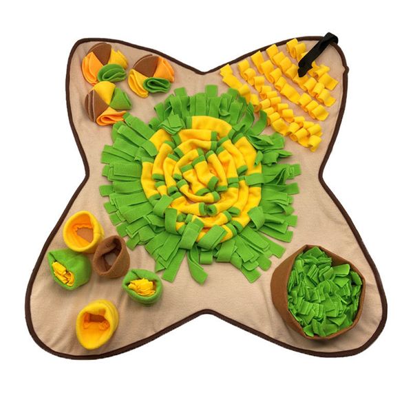 

cross border New Pet Smell Pad Dog Smell Pad Smell Training Pad Puzzle Slow Food Pad Pet Supplies Toys