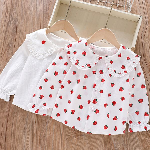 Girls' shirt 2024 new long-sleeved spring autumn cotton lapel lace Korean version of the top for girls and foreign children's clothing, Brown
Girls' shirt 2024 new long-sleeved spring autumn cotton lapel lace Korean version of the top for girls and foreign children's clothing, Brown