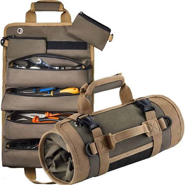 Compact Multi-Use Hardware Accessory Case Heavy-Duty Roll-Up Workbag for Wrench, Screwdrivers & More
Compact Multi-Use Hardware Accessory Case Heavy-Duty Roll-Up Workbag for Wrench, Screwdrivers & More