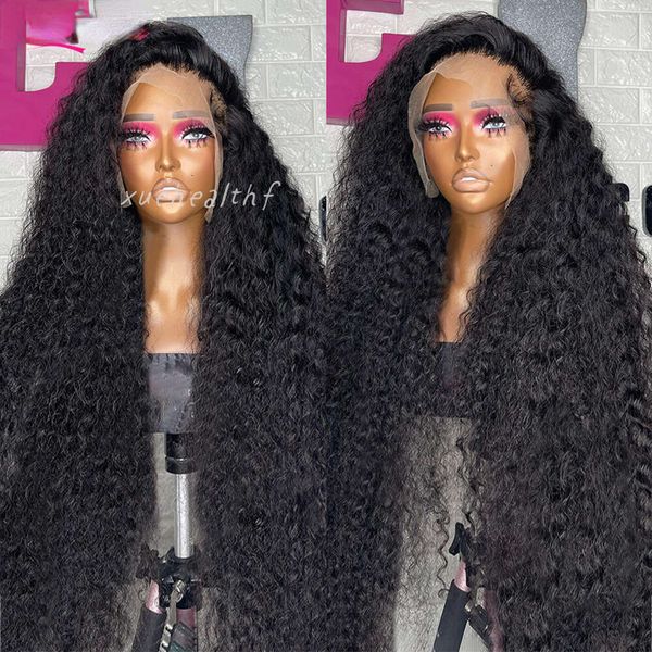 Density 250 Brazilian Curly Lace Front Wig Human Hair 13x4 Kinky Curly Lace Frontal Wig Deep Wave Transparent Lace Wigs Synthetic al s, U10
Density 250 Brazilian Curly Lace Front Wig Human Hair 13x4 Kinky Curly Lace Frontal Wig Deep Wave Transparent Lace Wigs Synthetic al s, U10
