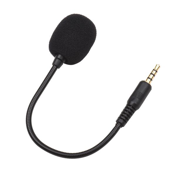 portable 3 5mm wired stereo microphone replacement for speech sensitive studio interview condenser mic plug play