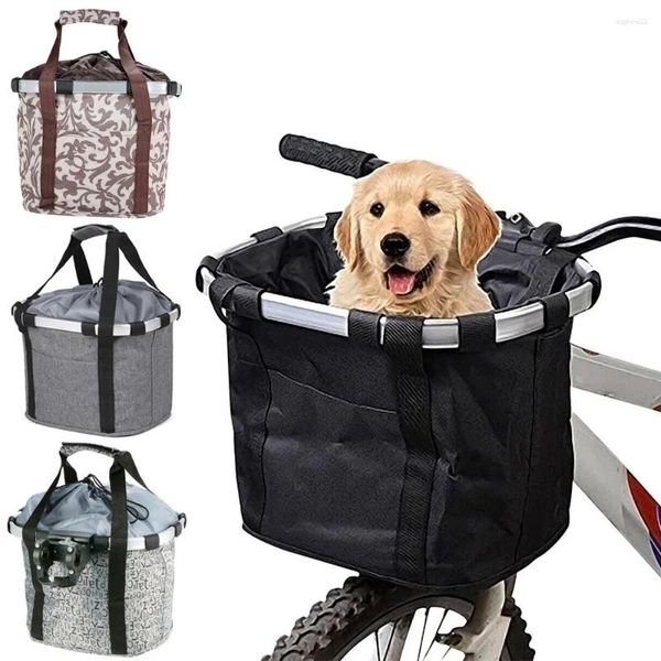Dog Carrier Mountain Bike Front Basket Bicycle Pet Carrying Bag Foldable And Detachable Portable 5KG Load, Purple
Dog Carrier Mountain Bike Front Basket Bicycle Pet Carrying Bag Foldable And Detachable Portable 5KG Load, Purple