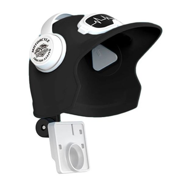 1PC Small Deer Helmet Rider Mobile Phone Holder Motorcycle Mobile Phone Holder Electric Bicycle Waterproof Sunshade Navigation