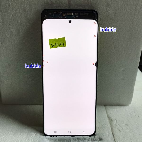 6.8'' Super AMOLED LCD For Samsung Galaxy S21 Ultra 5G G998 G998U Display Touch Screen Digitizer Repair Parts With Defects
