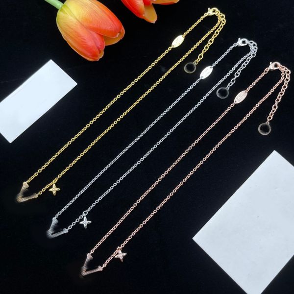 Letters Pendant Necklace Elegant Brand Designer Crystal Pearl Charm Woman Mens Chain Necklace Silver Gold Plated Stainless Steel Choker Fashion Jewelry Party Gift
Letters Pendant Necklace Elegant Brand Designer Crystal Pearl Charm Woman Mens Chain Necklace Silver Gold Plated Stainless Steel Choker Fashion Jewelry Party Gift