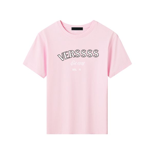 Designer Brand Kids Short Sleeved Tops Classic Fashion Cotton Tee Shirt Childrens Summer Clothes Baby Kids Clothing 9 Colors SDLX, Pink
Designer Brand Kids Short Sleeved Tops Classic Fashion Cotton Tee Shirt Childrens Summer Clothes Baby Kids Clothing 9 Colors SDLX, Pink
