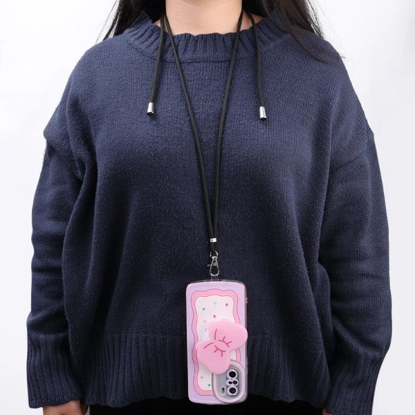 Anti-lost Neck Strap Lanyard For Mobile Phone Universal Adjustable Detachable Safety Crossbody Neck Rope Necklace Strap Cord