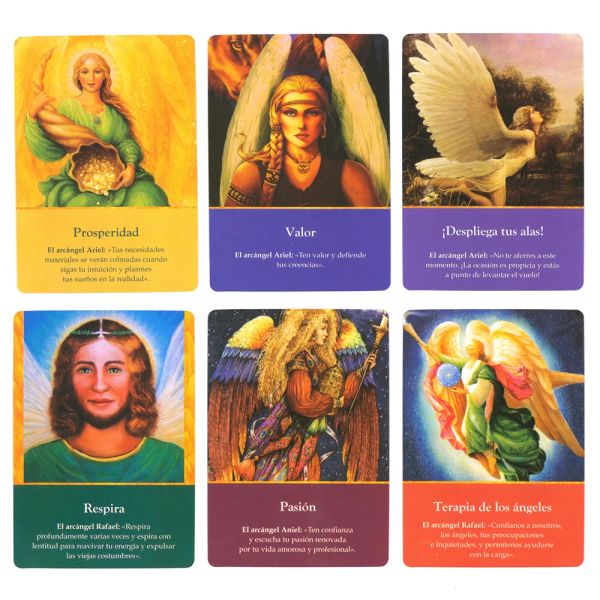 Spanish Archangel Oracle Deck Tarot Cards Prophet Prophecy Divination