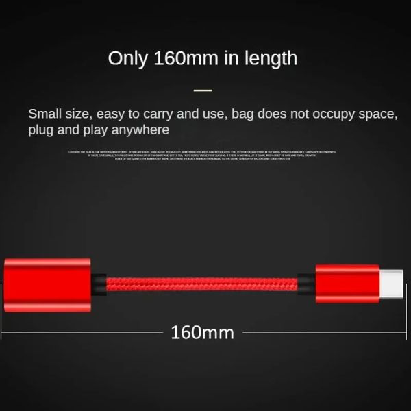OTG Cable TYPE-C To USB Female Adapter Cable For Macbook Huawei P50 Xiaomi Realme POCO USB Adapter Cable Type C Cable