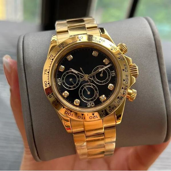 High quality men's watch designer watch 40mm men's ceramic blue circle automatic mechanical movement with box waterproof stainless steel strap Orologio, Champagne
High quality men's watch designer watch 40mm men's ceramic blue circle automatic mechanical movement with box waterproof stainless steel strap Orologio, Champagne
