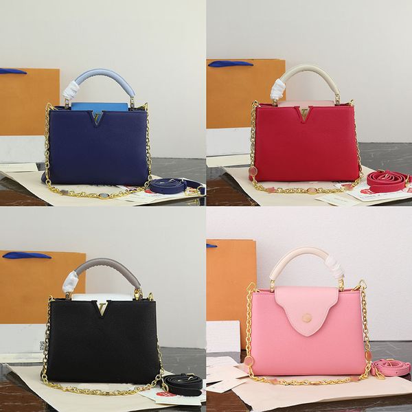 Handbag Top Handle Women Designer Shoulder Bags Capucines Bb Totes Crossbody Bag Aurillon Genuine Leather Handbags Woman Purses 27X18X10cm, Deep blue
Handbag Top Handle Women Designer Shoulder Bags Capucines Bb Totes Crossbody Bag Aurillon Genuine Leather Handbags Woman Purses 27X18X10cm, Deep blue