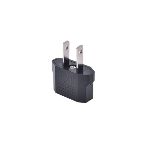 US new Electrical Plug Adapter European EU To US America China CN Canada CA Travel Adapter 2Pin Plug Type 2025 A Converter Power Adaptor