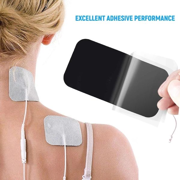 50/4Pcs Electrode Pads Physiotherapy Tens Conductive Gel EMS Electric Muscle Stimulator Accessories Body Massager Patches Relax