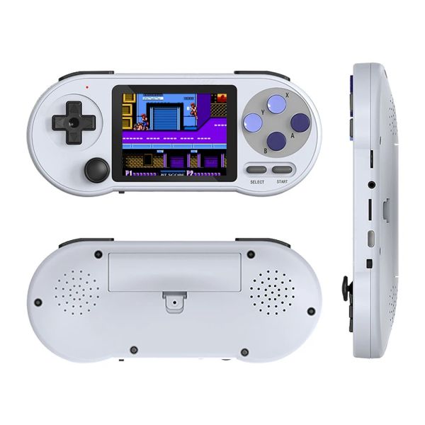 3 inch IPS Handheld Game Console Player Portable Game Console SF2000 Built-in 6000 Games Retro Games Support AV Output