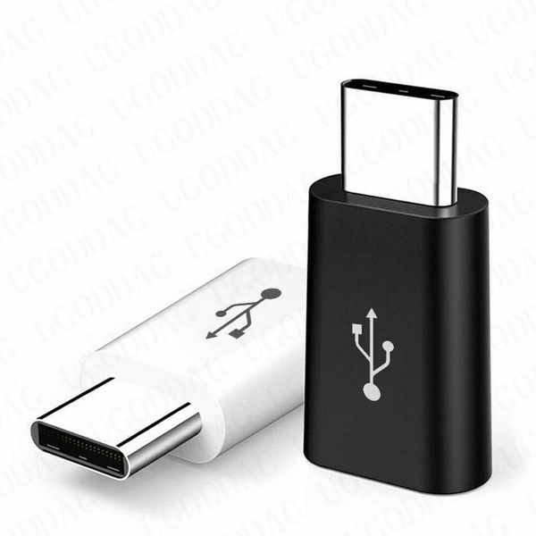 5PCS New Micro USB Female To Type C Male Adapter Converter Micro-B To USB-C Connector Charging Adapter Phone Accessories