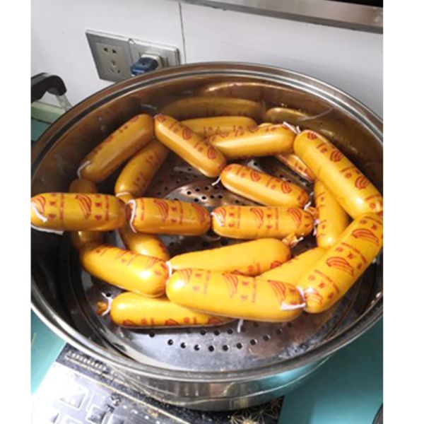 DHgate 5/10 Meters Width 45mm Yellow Plastic Sausage Casing Tube Meat Stuffer Casing For Sausage Maker Ham Tools Sausage Filling Tools sold by DHgate