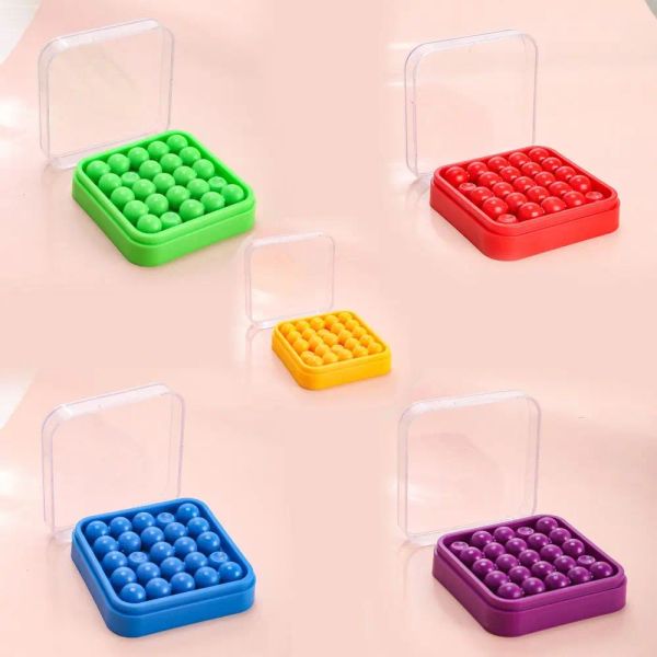 Game IQ Games Focus Gifts Kids Plastic Intelligence Magic Box Beads Board Game Montessori Toys Children Puzzle Box Game