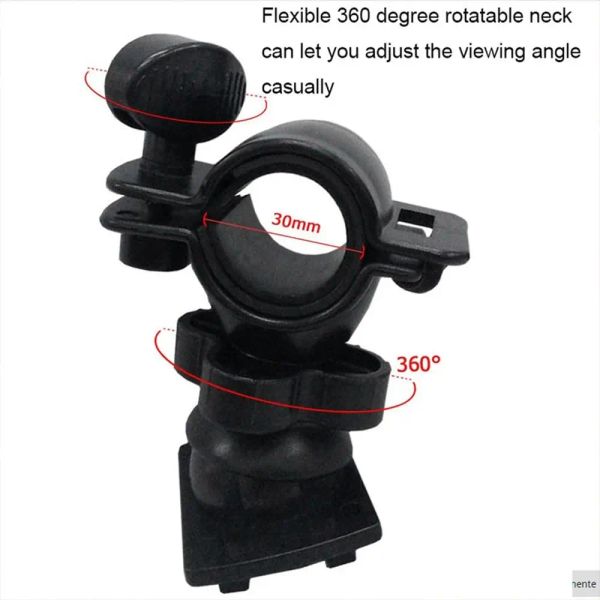 Swivel Stand Music Stand Clamp for iPad Mount 360° Microphone Stand Holder Handlebar 7 to 11inch Tablet Holder Tablet