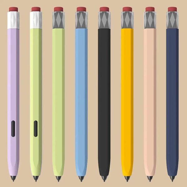 Tablet Touch Pencil Case Silicone Stylus Protective Cover Shockproof for Samsung Galaxy Tab S7/S8/S9 Plus Ultra S Pen Sleeve