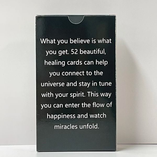 12x7cm new Cosmic Belief Oracle Cards Love Learning Taro 2025 Deck English Predictions Prophecy for Beginners Keywords