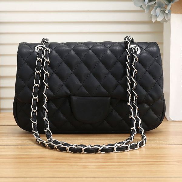 Designer bag Woman Women luxurys Classic Shoulder bag leather Chain bag Handbags Messenger bag Clutch Flap crossbody Wallet lady clutch Fortune bag 28m, Black
Designer bag Woman Women luxurys Classic Shoulder bag leather Chain bag Handbags Messenger bag Clutch Flap crossbody Wallet lady clutch Fortune bag 28m, Black